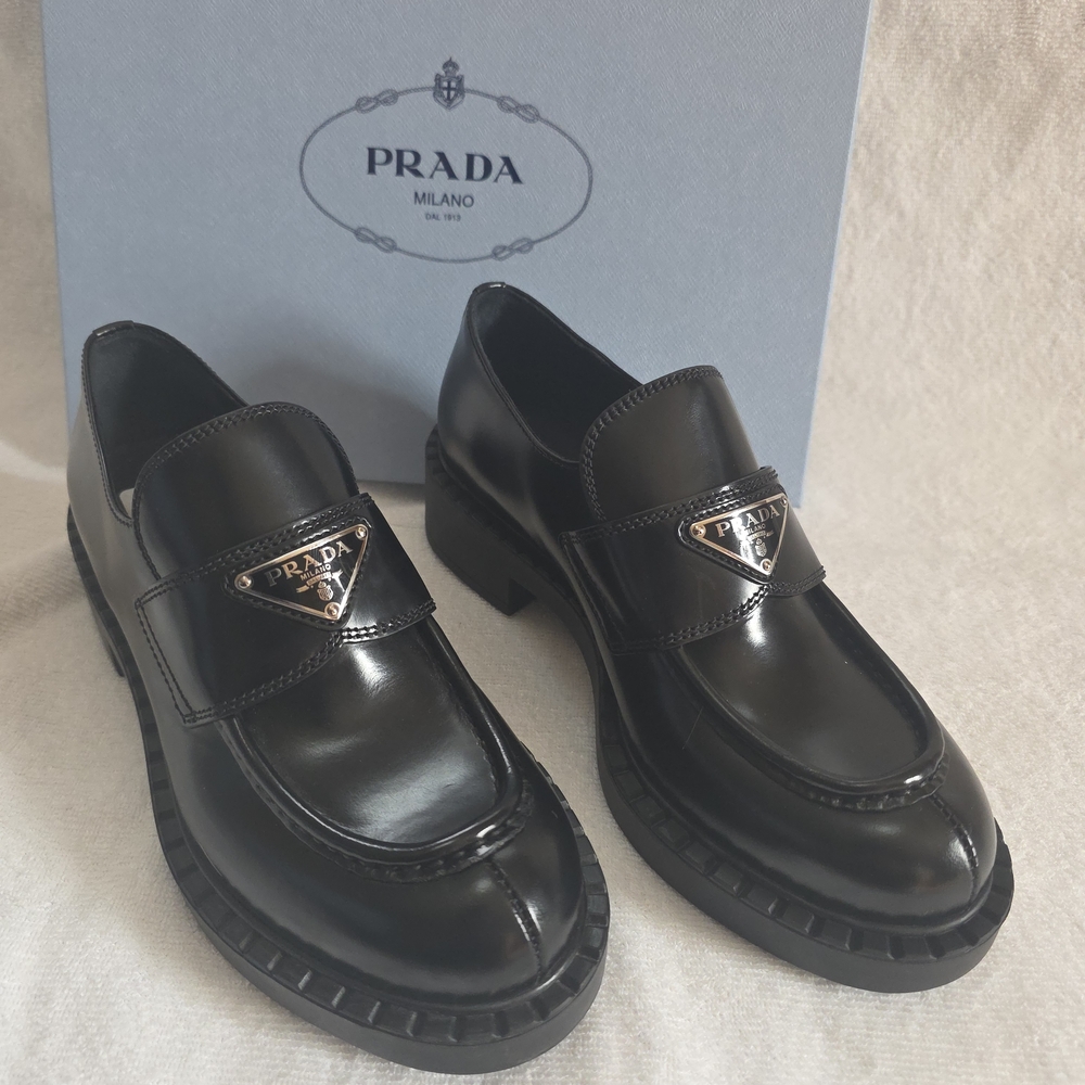 Prada Black Women's Loafers